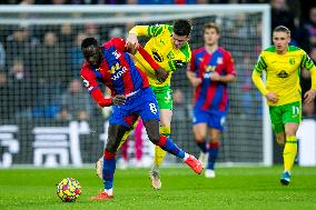 SOCCER-CRYSTAL-PALACE-NORWICH-CITY/REPORT