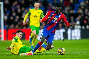 SOCCER-CRYSTAL-PALACE-NORWICH-CITY/REPORT