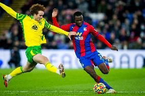 SOCCER-CRYSTAL-PALACE-NORWICH-CITY/REPORT