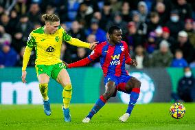 SOCCER-CRYSTAL-PALACE-NORWICH-CITY/REPORT