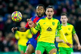 SOCCER-CRYSTAL-PALACE-NORWICH-CITY/REPORT