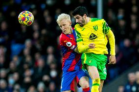 SOCCER-CRYSTAL-PALACE-NORWICH-CITY/REPORT