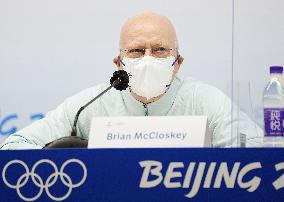 Brian McCloskey, chair of Beijing Olympics medical expert panel