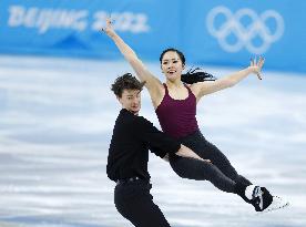 Japanese ice dancers train ahead of Olympics