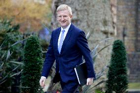 British Cabinet Minister Oliver Dowden On Downing Street