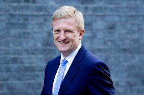 British Cabinet Minister Oliver Dowden On Downing Street