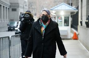 MAXWELL JURY DELIBERATIONS FOLLOWING CHRISTMAS HOLIDAY IN NEW YORK CITY