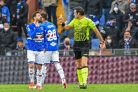 SPORT-SOCCER-UC-SAMPDORIA-CAGLIARI-CALCIO/REPORT