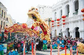 CHINA-MACAO-SPRING FESTIVAL-CELEBRATION (CN)