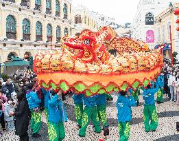 CHINA-MACAO-SPRING FESTIVAL-CELEBRATION (CN)
