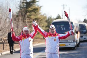 (BEIJING 2022) CHINA-BEIJING-OLYMPIC TORCH RELAY (CN)