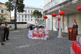 PORTUGAL-CHINESE EMBASSY-SPRING FESTIVAL KITS