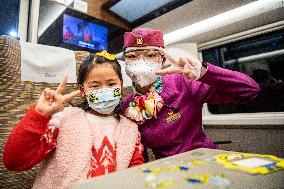 CHINA-CHONGQING-BULLET TRAIN-NOVICE STEWARDESS (CN)