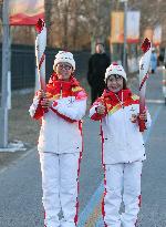 (BEIJING 2022) CHINA-BEIJING-OLYMPIC TORCH RELAY (CN)