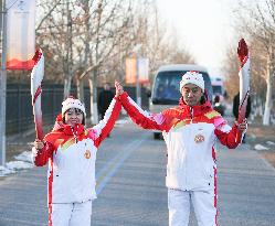 (BEIJING 2022) CHINA-BEIJING-OLYMPIC TORCH RELAY (CN)