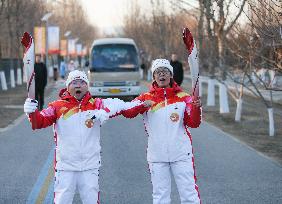 (BEIJING 2022) CHINA-BEIJING-OLYMPIC TORCH RELAY (CN)