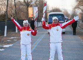 (BEIJING 2022) CHINA-BEIJING-OLYMPIC TORCH RELAY (CN)