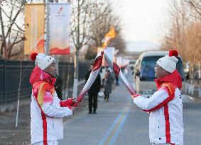 (BEIJING 2022) CHINA-BEIJING-OLYMPIC TORCH RELAY (CN)