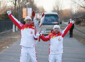 (BEIJING 2022) CHINA-BEIJING-OLYMPIC TORCH RELAY (CN)