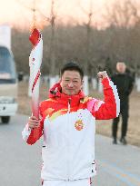 (BEIJING 2022)CHINA-BEIJING-OLYMPIC TORCH RELAY(CN)