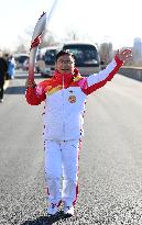 (BEIJING 2022) CHINA-BEIJING-OLYMPIC TORCH RELAY (CN)