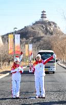 (BEIJING 2022)CHINA-BEIJING-OLYMPIC TORCH RELAY(CN)