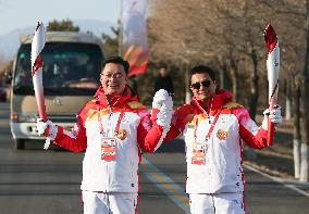 (BEIJING 2022) CHINA-BEIJING-OLYMPIC TORCH RELAY (CN)