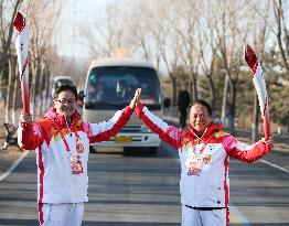 (BEIJING 2022)CHINA-BEIJING-OLYMPIC TORCH RELAY(CN)