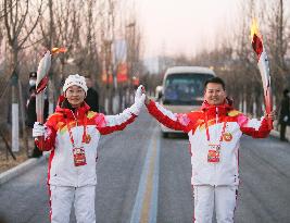 (BEIJING 2022) CHINA-BEIJING-OLYMPIC TORCH RELAY (CN)