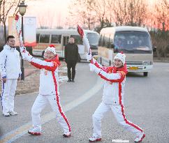 (BEIJING 2022) CHINA-BEIJING-OLYMPIC TORCH RELAY (CN)