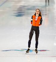 (BEIJING 2022)CHINA-BEIJING-OLYMPIC WINTER GAMES-SPEED SKATING-TRAINING (CN)