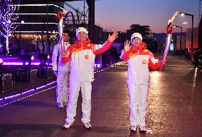 (BEIJING 2022)CHINA-BEIJING-OLYMPIC TORCH RELAY(CN)