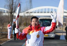 (BEIJING 2022) CHINA-BEIJING-OLYMPIC TORCH RELAY (CN)