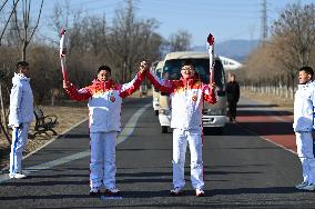 (BEIJING 2022) CHINA-BEIJING-OLYMPIC TORCH RELAY (CN)