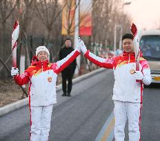 (BEIJING 2022) CHINA-BEIJING-OLYMPIC TORCH RELAY (CN)