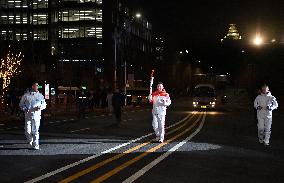 (BEIJING 2022) CHINA-BEIJING-OLYMPIC TORCH RELAY (CN)