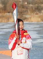 (BEIJING 2022)CHINA-BEIJING-OLYMPIC TORCH RELAY(CN)