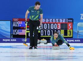 (BEIJING 2022)CHINA-BEIJING-OLYMPIC WINTER GAMES-CURLING-MIXED DOUBLES (CN)