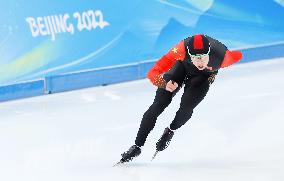 (BEIJING 2022)CHINA-BEIJING-OLYMPIC WINTER GAMES-SPEED SKATING-TRAINING (CN)