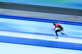 (BEIJING 2022)CHINA-BEIJING-OLYMPIC WINTER GAMES-SPEED SKATING-TRAINING (CN)