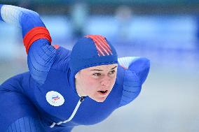 (BEIJING 2022)CHINA-BEIJING-OLYMPIC WINTER GAMES-SPEED SKATING-TRAINING (CN)