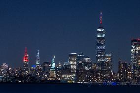 U.S.-NEW YORK-CHINESE NEW YEAR CELEBRATION-LIGHT PROJECTION
