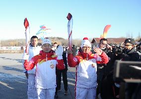 (BEIJING 2022) CHINA-BEIJING-OLYMPIC TORCH RELAY (CN)