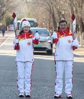 (BEIJING 2022) CHINA-BEIJING-OLYMPIC TORCH RELAY (CN)