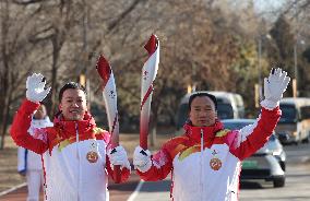 (BEIJING 2022) CHINA-BEIJING-OLYMPIC TORCH RELAY (CN)