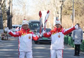 (BEIJING 2022) CHINA-BEIJING-OLYMPIC TORCH RELAY (CN)