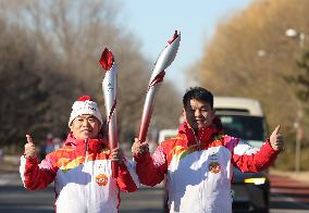 (BEIJING 2022) CHINA-BEIJING-OLYMPIC TORCH RELAY (CN)