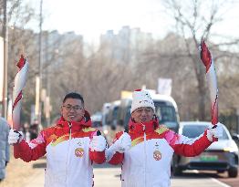 (BEIJING 2022) CHINA-BEIJING-OLYMPIC TORCH RELAY (CN)