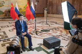 RUSSIA-MOSCOW-CHINESE AMBASSADOR-INTERVIEW