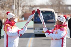 (BEIJING 2022) CHINA-BEIJING-OLYMPIC TORCH RELAY (CN)